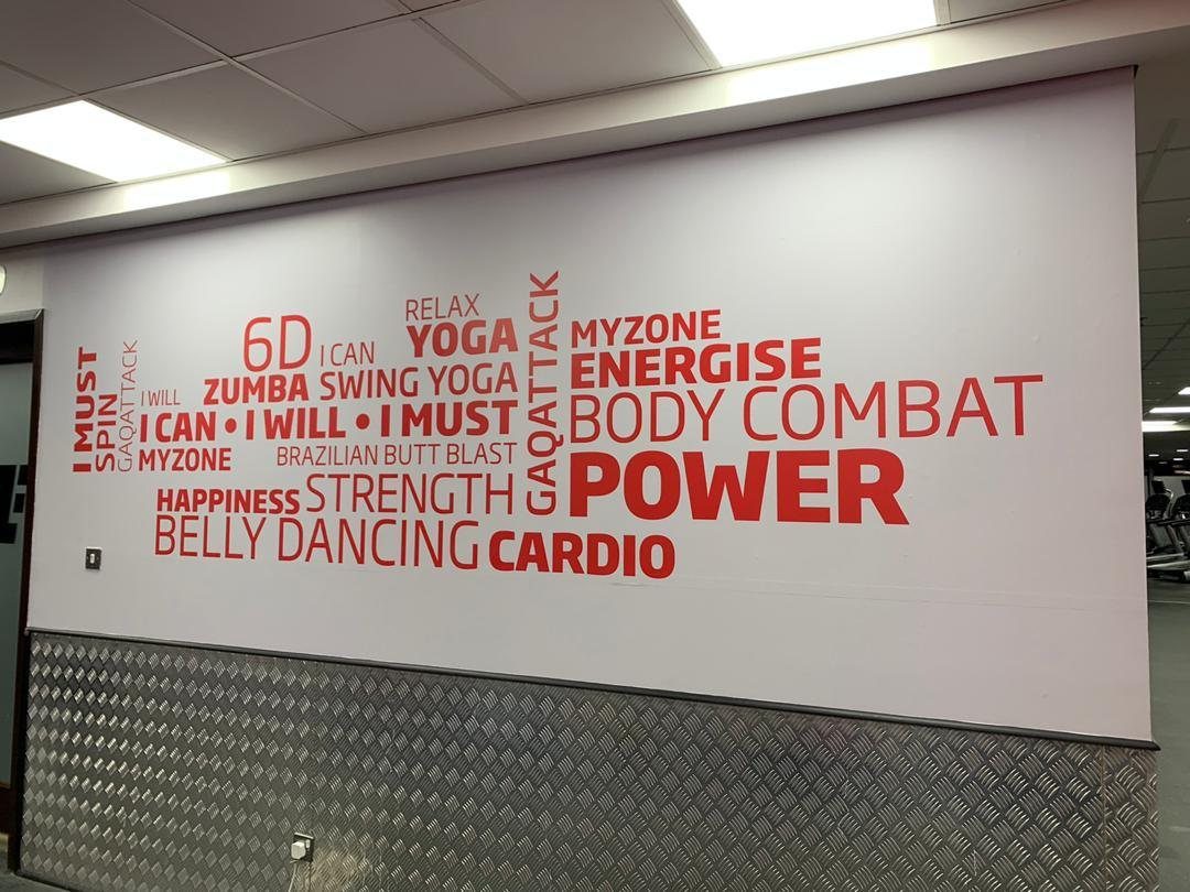 Fitness Wall Graphics